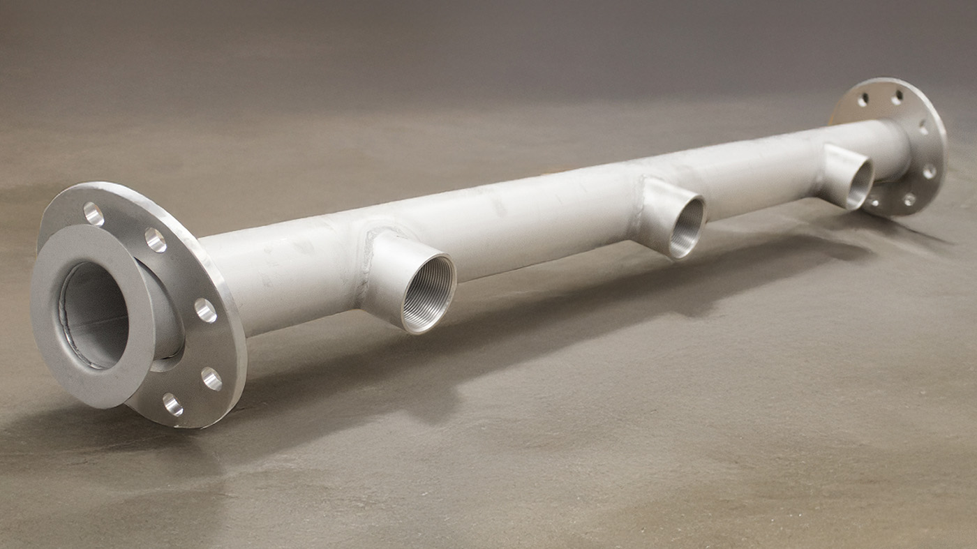 Verteiler für Wasseraufbereitung DN65 PN25